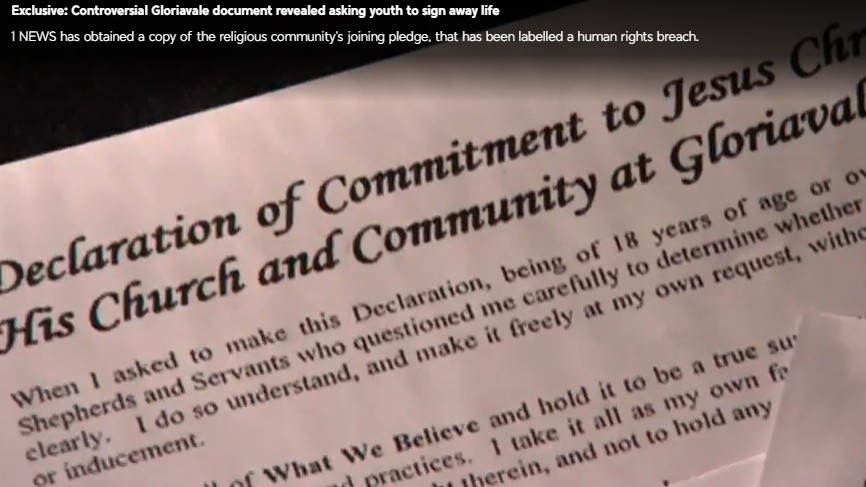 Secretive religious community Gloriavale’s ‘Declaration of Commitment’ – revealing the rights members must sign away for the rest of their lives