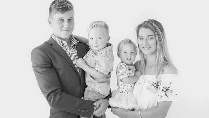 Mother-of-three thanks public for support following husband’s death