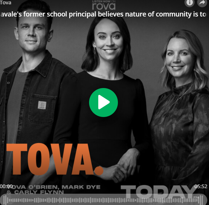 Tova O’Brien – Son of Gloriavale’s former school principal believes nature of community is tough