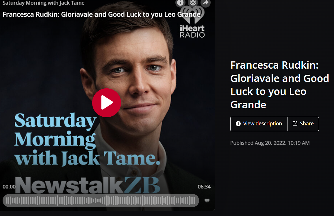Newstalk ZB – Film: Gloriavale and Good Luck to you Leo Grande