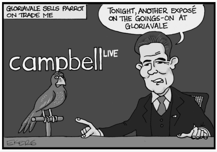 Gloriavale sells parrot on Trade Me