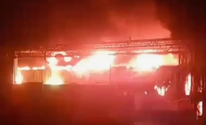 Firefighters battle blaze at Gloriavale Christian Community