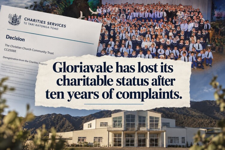 Gloriavale is Deregistered as a Charity for Serious Wrongdoing