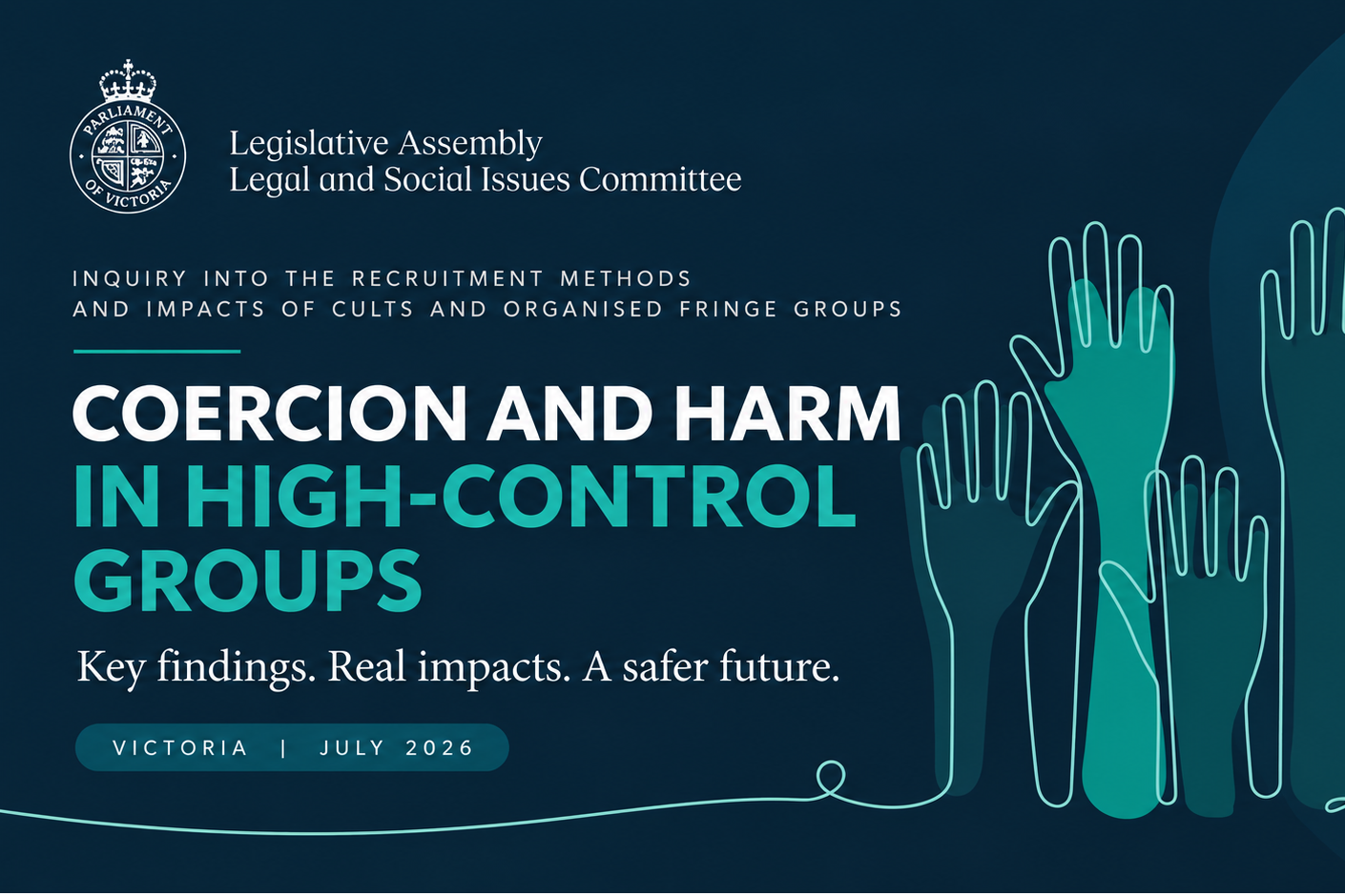 Victorian Inquiry into Cults and Coercive Groups – a Landmark Report